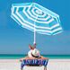 Пляжна парасолька з регульованою висотою та нахилом Springos 220 см BU0011 2140 фото 2