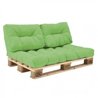 Комплект подушок eGarden Paletta для паллет-дивана салат 4320 фото