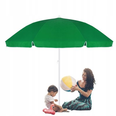 Пляжный (садовый) зонт усиленный с регулированной высотой Springos 240 см BU0004 BU0004 фото