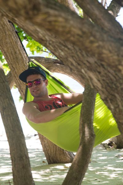 Одноместный туристичский гамак La Siesta Colibri CLH15-4 green 7869 фото