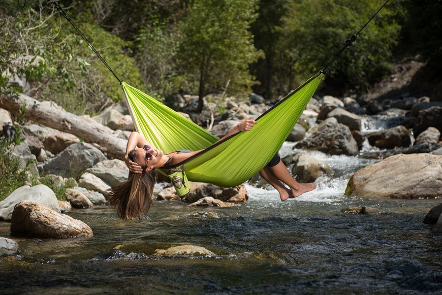 Одноместный туристичский гамак La Siesta Colibri CLH15-4 green 7869 фото