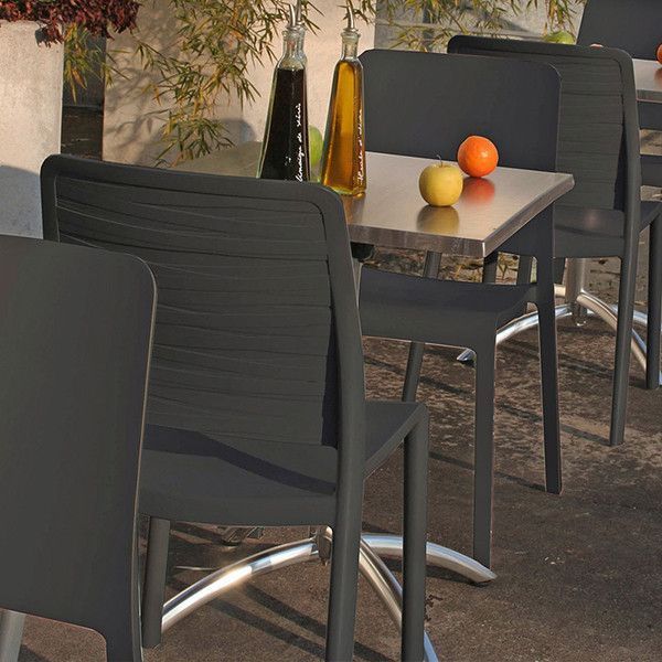 Стілець садовий пластиковий Keter Charlotte Deco Chair, сірий 894913450 фото