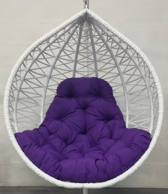 Подушка для крісла кокона фіолетова 5285 фото