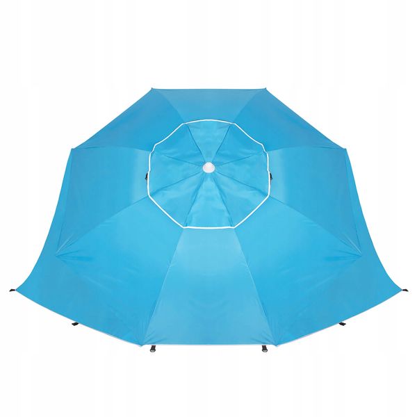 Пляжный зонт-тент 2 в 1 Springos XXL BU0014 2142 фото
