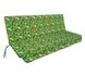 Комплект подушок для гойдалки водовідштовхуючий eGarden KOLIBRI 180x110x6 зелений тент 120x210 5183 фото 3