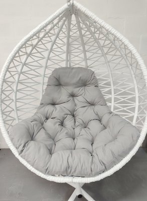 Подушка для крісла-кокона сіра 5286 фото
