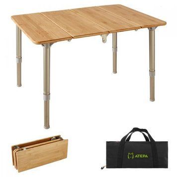Складаний стіл Atepa BAMBOO TABLE S (AC2003) YELLOW 15369 фото