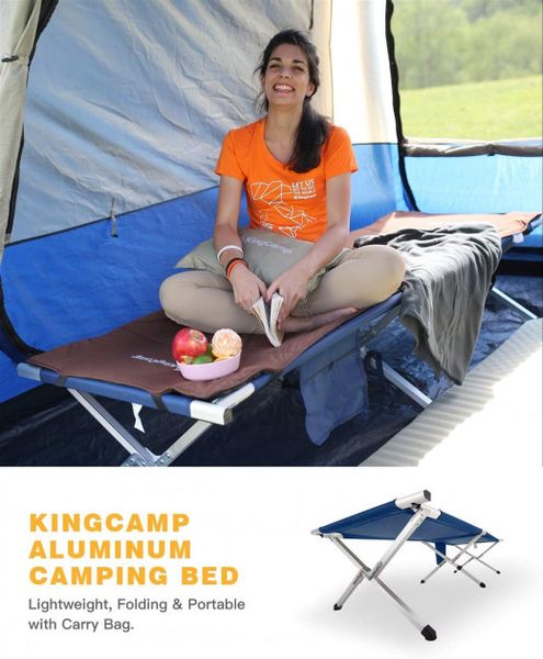Раскладушка KingCamp Armyman Camp Bed(KC3806A) BLUE KC3806A BLUE фото