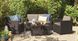 Комплект садових меблів Keter Monaco set, коричневий 894911819 фото 2