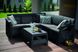 Комплект садових меблів Keter Bahamas Relax, графіт - прохолодний сірий 1042568167 фото 2