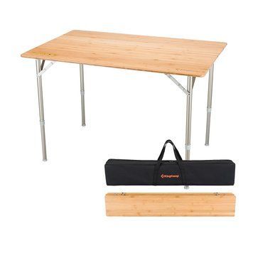 Складаний стіл KingCamp 4-FOLD BAMBOO TABLE(KC3954A) Bamboo 11330 фото