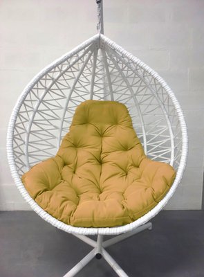 Подушка для крісла-кокона жовта 5294 фото