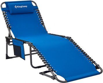 Розкладачка KingCamp Classic Adjustable Cot(KC2019) blue 14391 фото