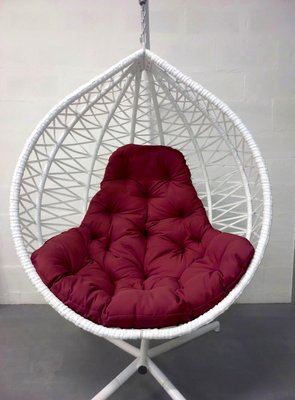Подушка для крісла-кокона червона 5296 фото
