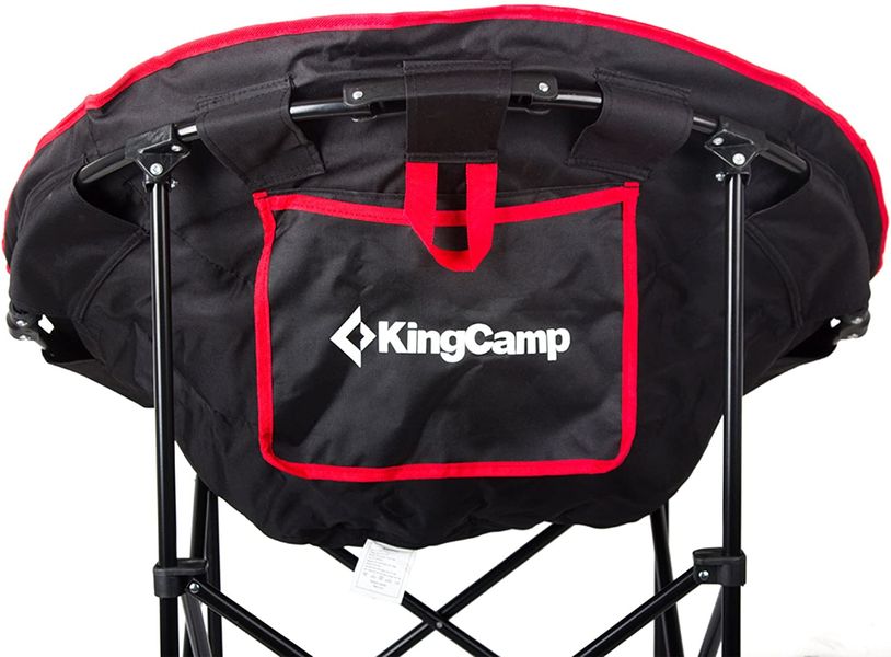 Крісло KingCamp Moon Leisure Chair(KC3816) Black/Red KC3816 Black/Red фото