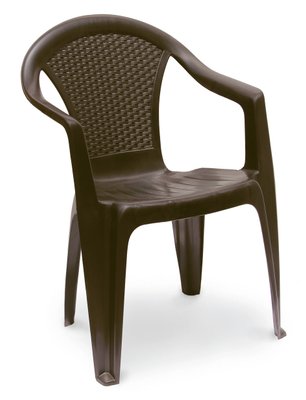 Кресло Progarden KORA коричневое 3521 фото