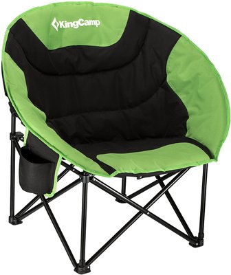 Крісло KingCamp Moon Leisure Chair(KC3816) Black/Green 11279 фото