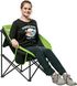 Крісло KingCamp Moon Leisure Chair(KC3816) Black/Green KC3816 Black/Green фото 4