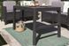 Стіл для саду пластиковий Keter Lyon rattan table 897957399 фото 6