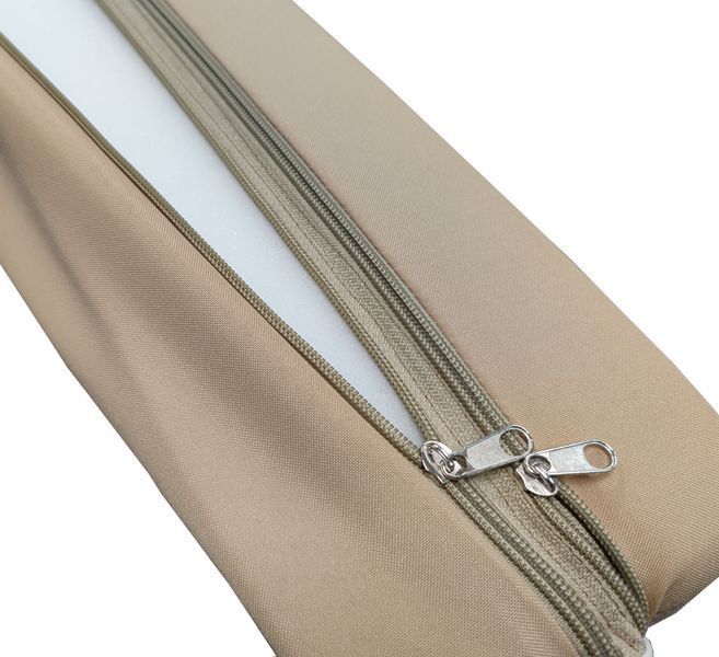 Комплект подушок для гойдалки eGarden CLAIR GRIS 170x110x6 бежевий тент 120х200 5630 фото