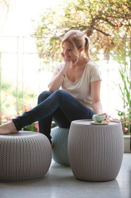 Стіл-скриня KETER KNIT (COZIES) TABLE 41 л, ліловий 897957401 фото