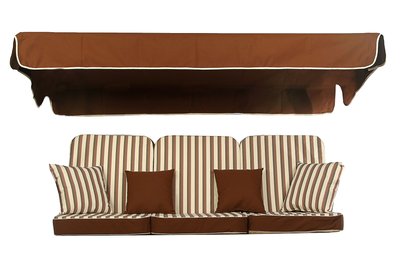 Комплект подушек для качелей Ost-Fran AURORA 170x110x10 см, ткань 9714/2714 2865 фото