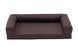 Лежак для собак eGarden Comfort Box водоотталкивающий, 50х75 оксфорд коричневый 6039 фото 2