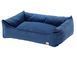 Лежак для собаки eGarden Velvet Lounge 60x40х22 велюр gray violet светло-синий 6019 фото