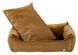 Лежак для собаки eGarden Velvet Lounge 60x40х22 велюр leather brown светло-коричневий 6020 фото 3