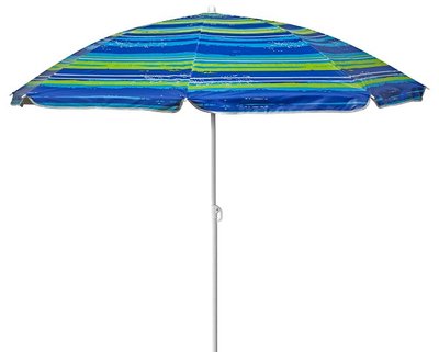 Зонт пляжный с наклоном Time Eco TE-018, 1,8 м полосатый 1138747877 фото