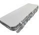 Комплект подушок до гойдалки eGarden NASTIA GRIS 180x110x6 кавовий тент 120х210 5633 фото 3