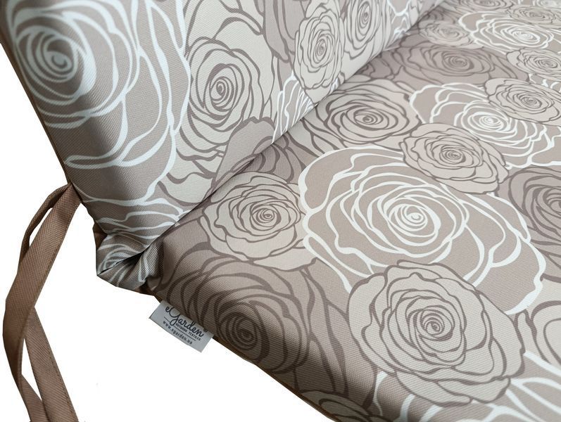 Матрас для качелей водоотталкивающий eGarden NUDE ROSES 170x110x6 6216 фото