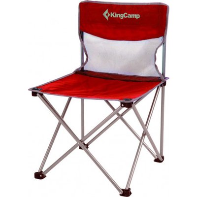 Стілець KingCamp Compact Chair in Steel M(KC3832) Red 11255 фото