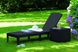 Шезлонг пластиковий Keter Jaipur Sun lounger, сірий 897963102 фото 3