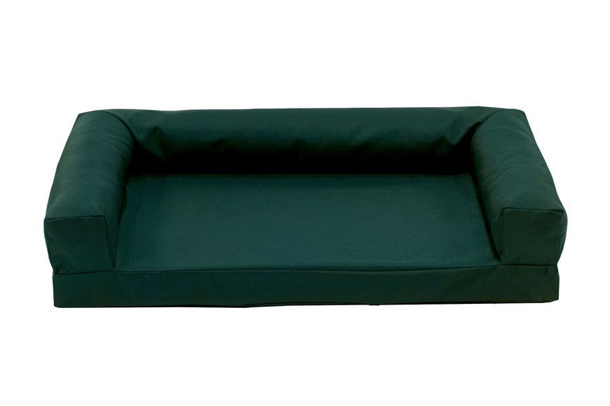 Лежак для собак eGarden Comfort Box водоотталкивающий, 50х75 оксфорд темно-зеленый 6043 фото