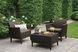 Комплект садовой мебели Keter Salemo balcony set, коричневый 1171573661 фото 3