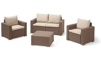 Комплект садових меблів Keter California 2 Set 894913085 фото