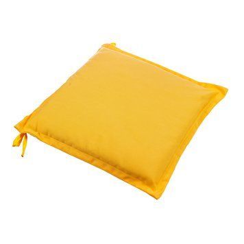 Подушка Lily 44х44х5 см тексілк, жовта 30003885 фото