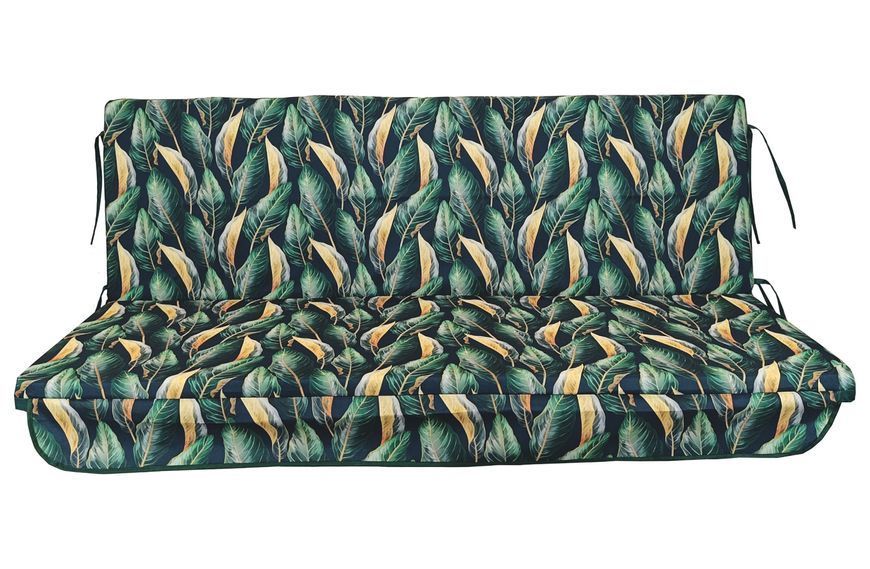Чохол матраца для гойдалки водовідштовхуючий eGarden MIDNIGHT BOTANICA 170x110x6 6219 фото