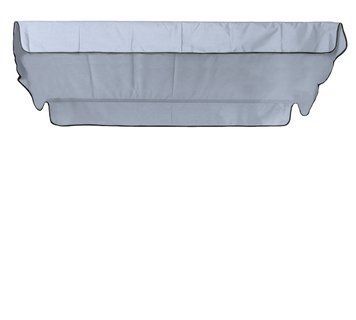 Тент (дах) для гойдалки eGarden 120x210 світло-сірий 5539 фото