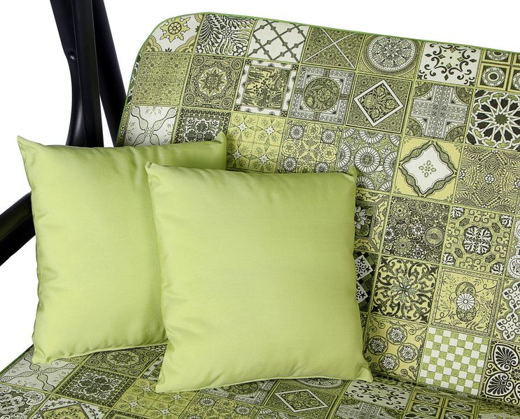 Комплект подушек для качелей Ost-Fran VIRGINIA 170x110x7 см, ткань Керамика зеленая/2417 2960 фото