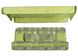 Комплект подушок для гойдалки Ost-Fran VIRGINIA 170x110x7 см, тканина Кераміка зелена/2417 2960 фото 1