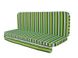 Комплект подушок для гойдалки eGarden Verrano 170x110x6 зелений тент 120x200 4540 фото 5