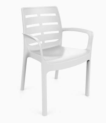 Кресло Progarden BORNEO біле 3500 фото