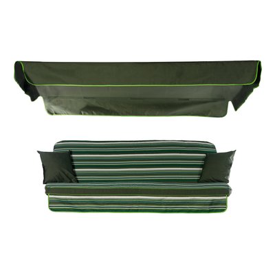 Комплект подушок для гойдалки Ost-Fran SEATTLE 170x110x7 см, тканина 2109/2497 3482 фото