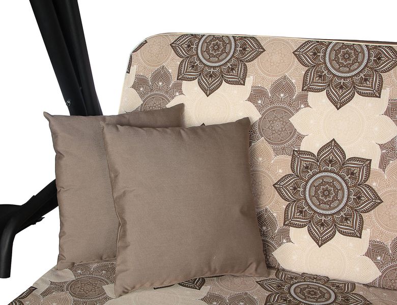 Комплект подушок для гойдалки Ost-Fran MALTA 170x110x10 см, тканина Менді маррон/2739 2958 фото